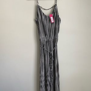Vertical Stripe Romper